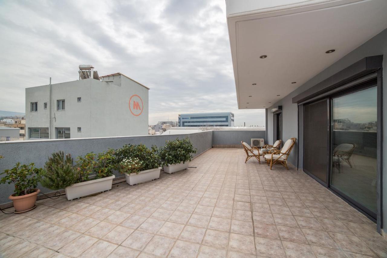 Spacious Modern Apartments With Great Rooftop View Athènes Extérieur photo