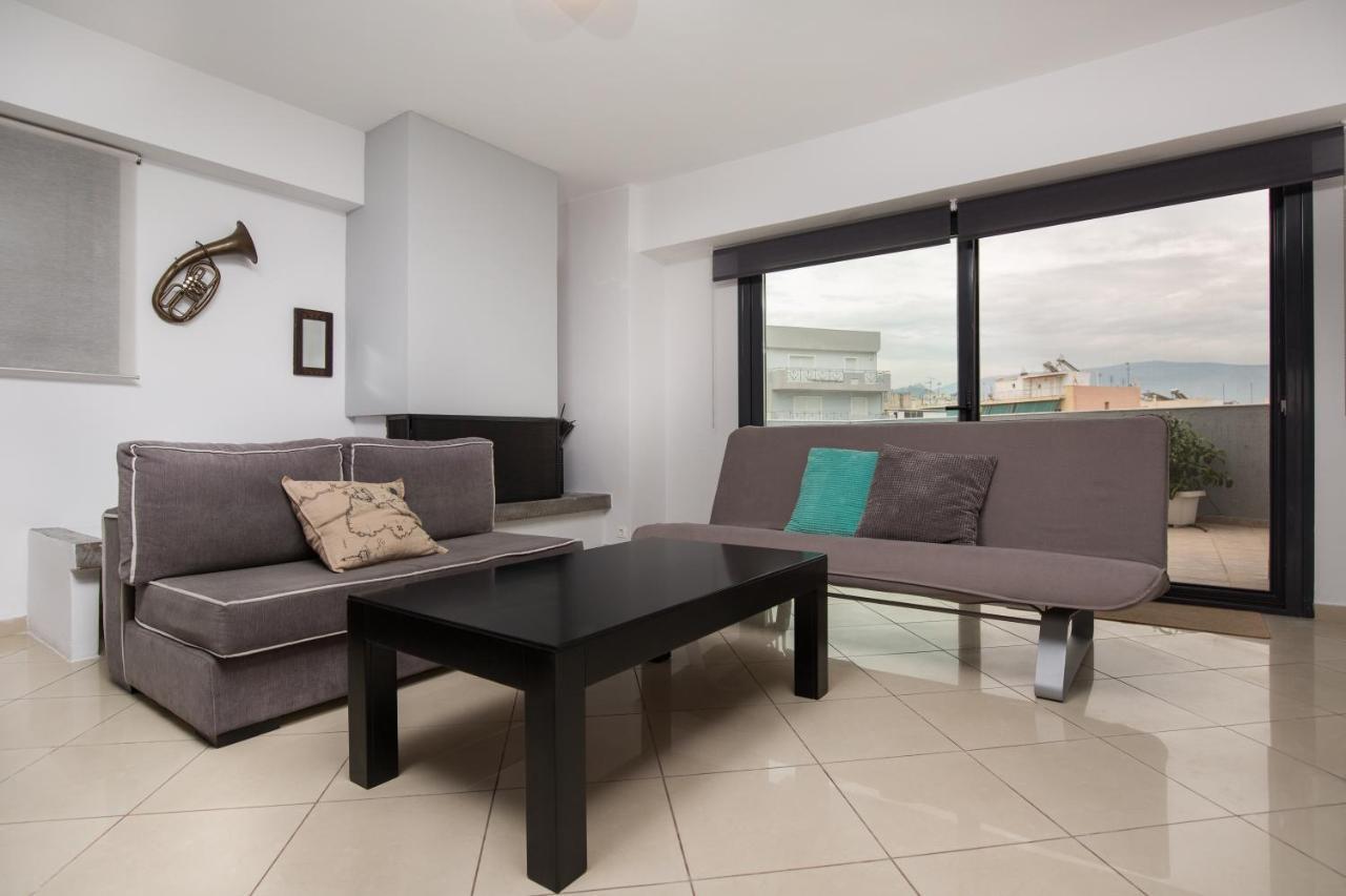 Spacious Modern Apartments With Great Rooftop View Athènes Extérieur photo